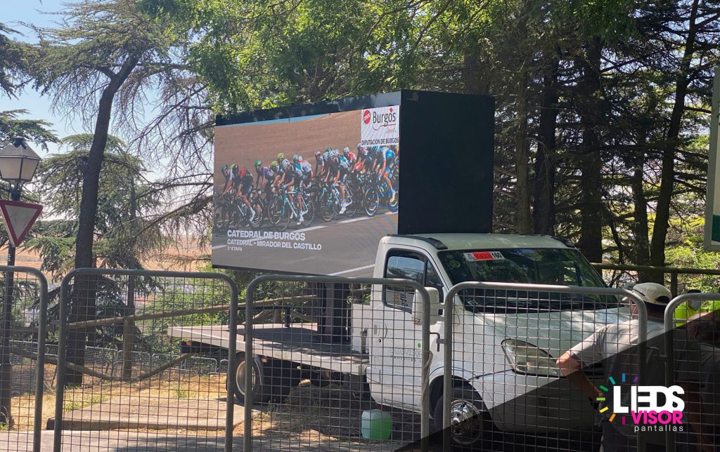 03 Vuelta Ciclista Burgos 2020 Ledsvisor