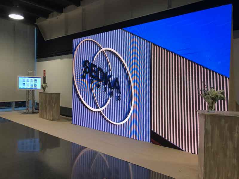 Pantallas LED para ferias y eventos Ledsvisor